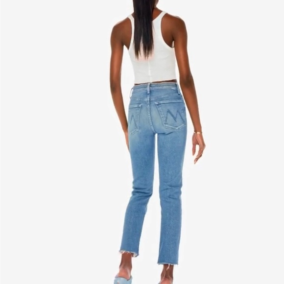 MOTHER Jeans size 33 Tomcat Ankle Fray - Picture 2 of 5